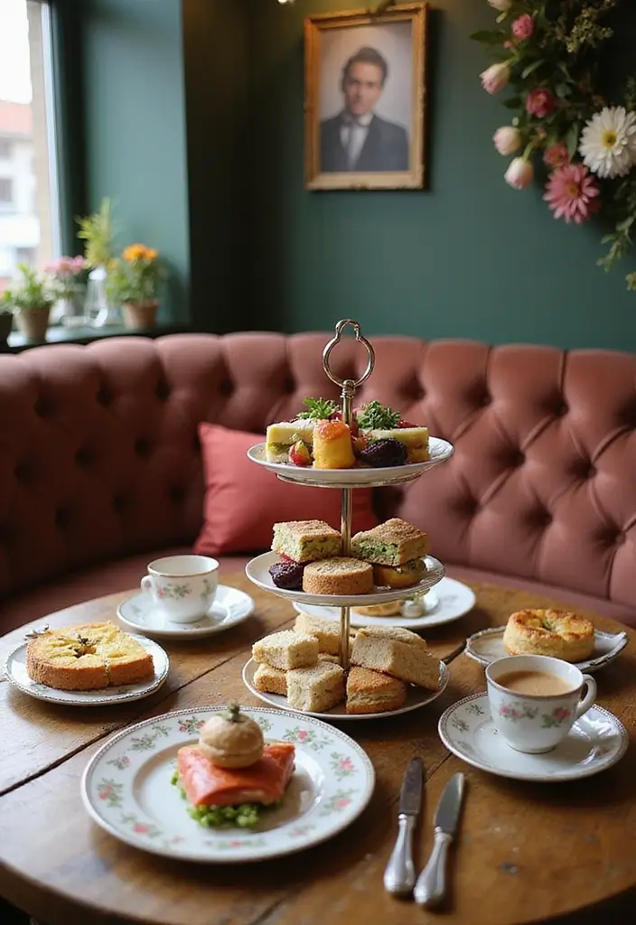 30 Vegan and Plant-Based Afternoon Tea Spots and Inspirations in London 5 30 Vegan and Plant-Based Afternoon Tea Spots and Inspirations in London - 5. The Ivy - Casual Elegance