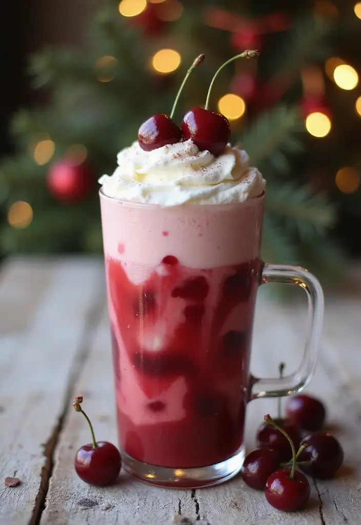 30 Winter Coffee Drinks That Keep You Warm and Cozy 28 30 Winter Coffee Drinks That Keep You Warm and Cozy - 28. Cherry Vanilla Coffee