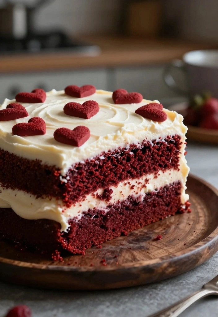 10 9x13 Cake Recipes for Simple Crowd Friendly Desserts - 3. Red Velvet Sheet Cake