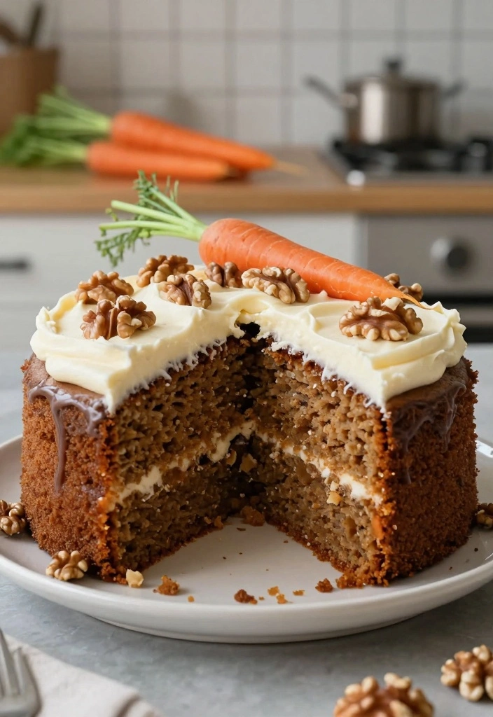 10 9x13 Cake Recipes for Simple Crowd Friendly Desserts - 5. Carrot Cake Sheet Cake