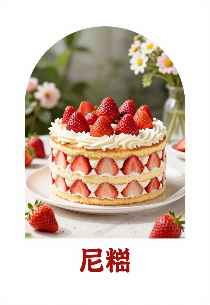 10 9x13 Cake Recipes for Simple Crowd Friendly Desserts - 7. Strawberry Shortcake Sheet Cake