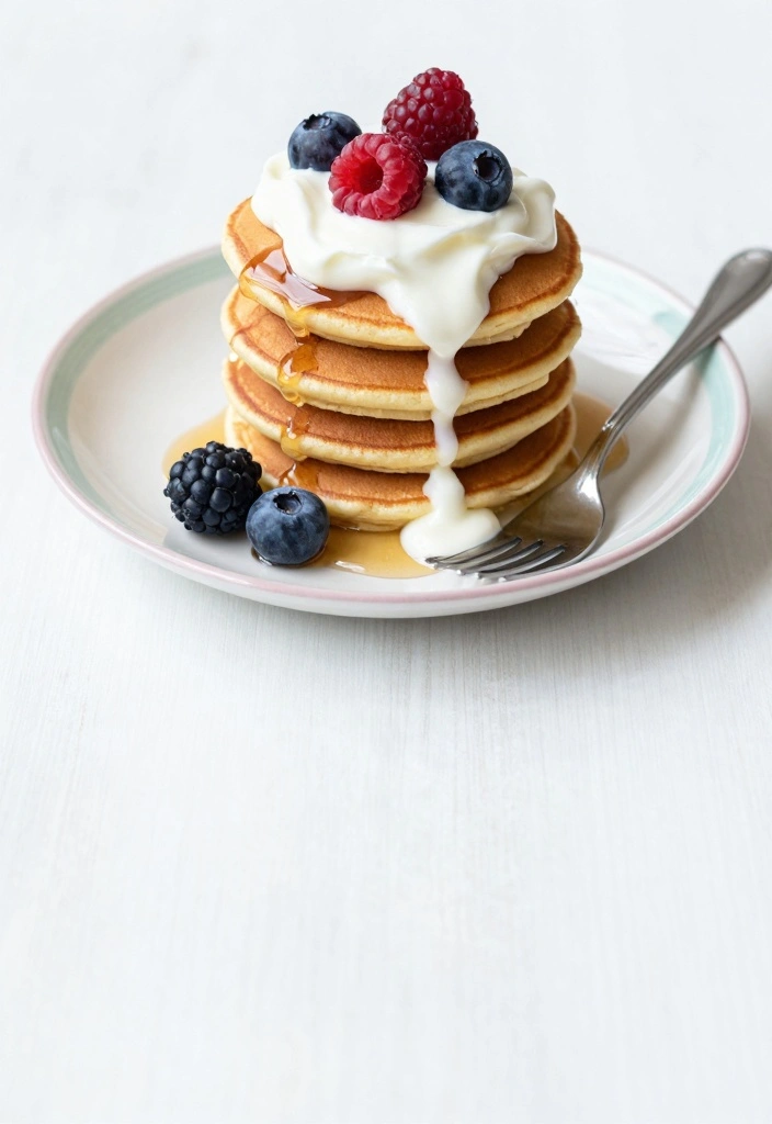 10 Baking Recipes With Greek Yogurt for Moist Tender Results - 4. Healthy Greek Yogurt Pancakes