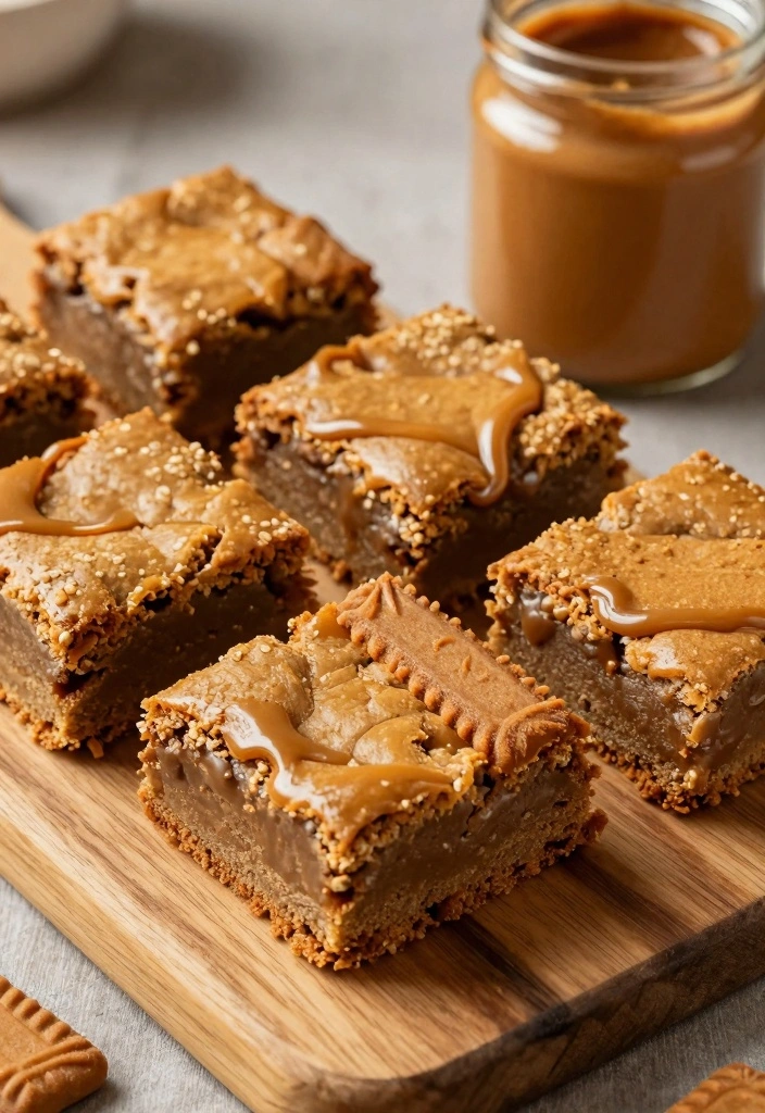 10 Biscoff Cookie Recipes for Rich Spiced Sweetness - 4. Biscoff Blondies