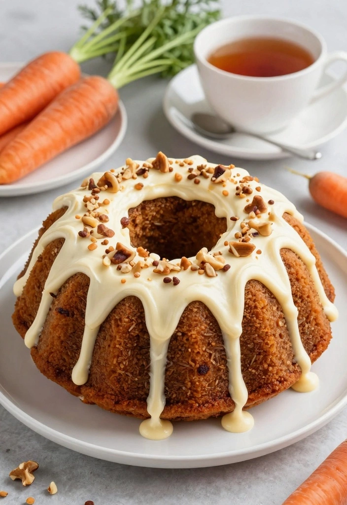 10 Coffee Cake Bundt Recipes for Warm Sweet Mornings 10. Carrot Cake Bundt with Cream Cheese Frosting