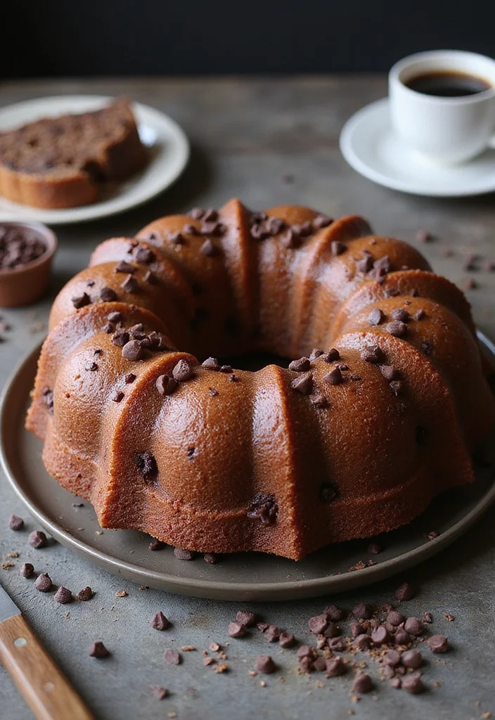 10 Coffee Cake Bundt Recipes for Warm Sweet Mornings 3. Chocolate Chip Coffee Cake Bundt