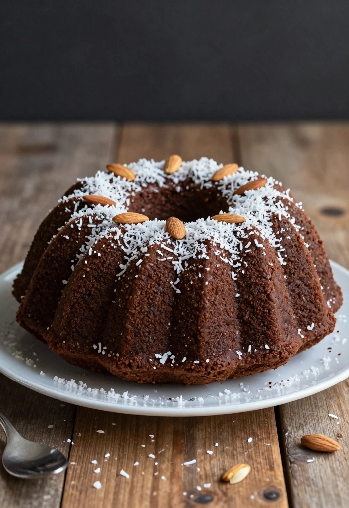 10 Coffee Cake Bundt Recipes for Warm Sweet Mornings 7. Almond Joy Bundt Cake