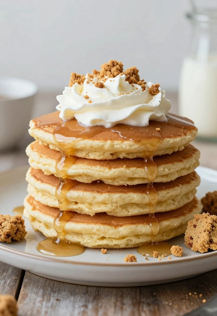 10 Cookie Butter Recipes for Sweet Creamy Desserts 56 10 Cookie Butter Recipes for Sweet Creamy Desserts - 6. Cookie Butter Pancakes