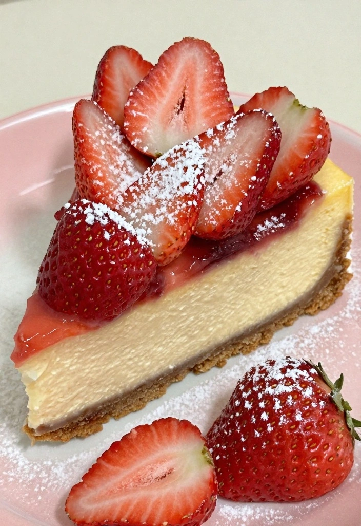 10 Cookie Cheesecake Recipes for Rich Creamy Desserts - 6. Strawberry Cookie Cheesecake