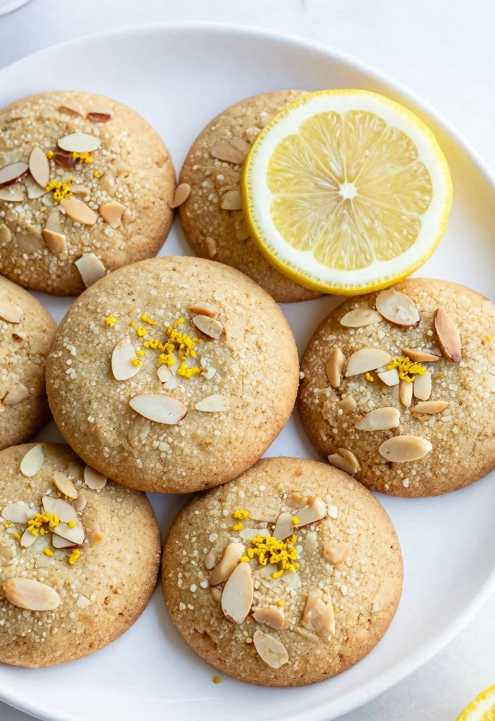 10 Cookie Recipes With Almond Flour for Light Nutty Treats - 5. Almond Flour Lemon Cookies