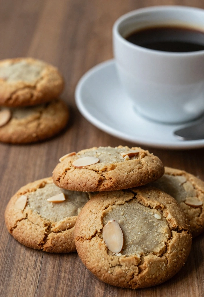 10 Cookie Recipes With Almond Flour for Light Nutty Treats - 8. Almond Flour Espresso Cookies