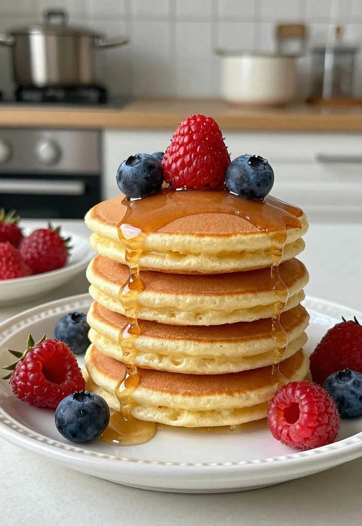 10 Cool Cake Recipes for Fun Creative Desserts - 6. Mini Pancake Cake