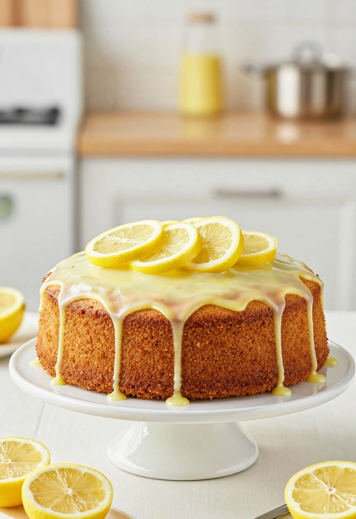 10 Cool Cake Recipes for Fun Creative Desserts - 9. Lemon Zucchini Cake