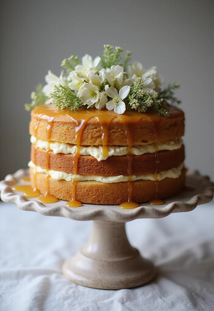 10 Cottagecore Baking Recipes With Cozy Vintage Vibes - 2. Honey and Elderflower Cake