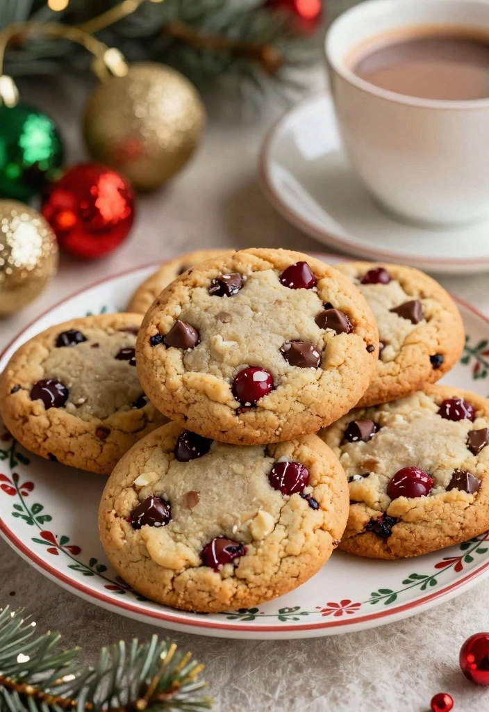 10 Cranberry Cookie Recipes for Bright Tart Flavor - 3. White Chocolate Cranberry Cookies