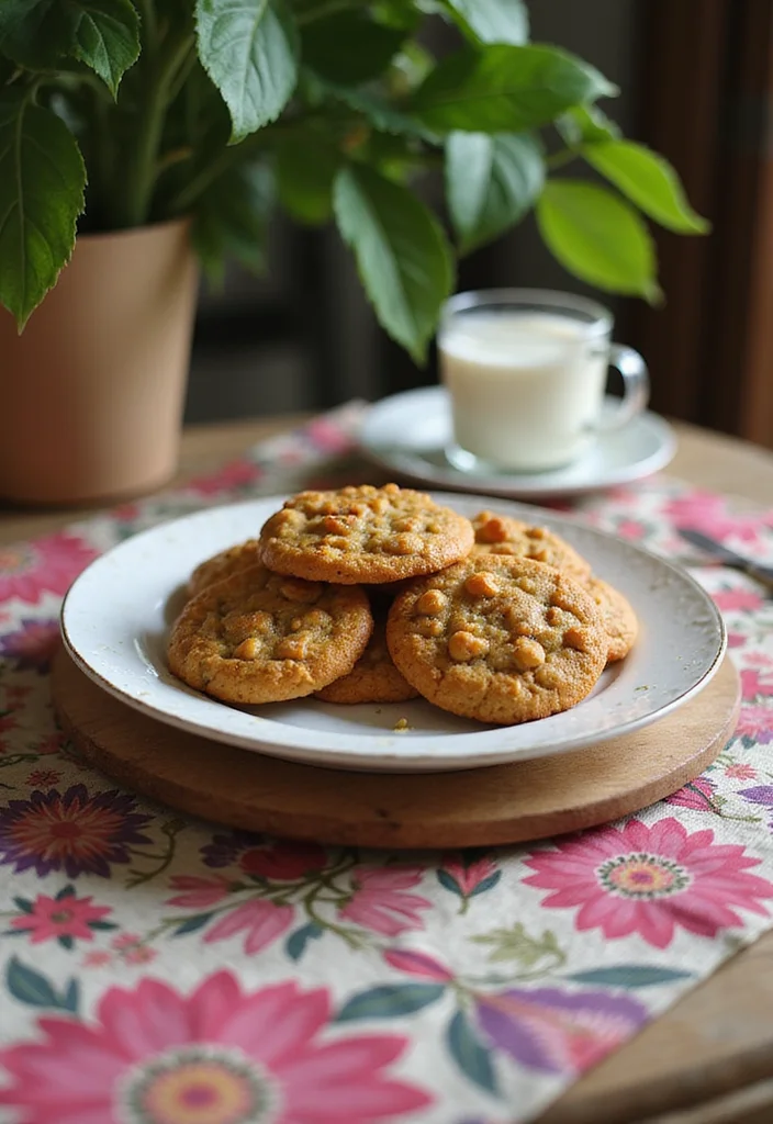 10 Dairy Free Cookie Recipes for Light Easy Baking - 6. Chickpea Cookies