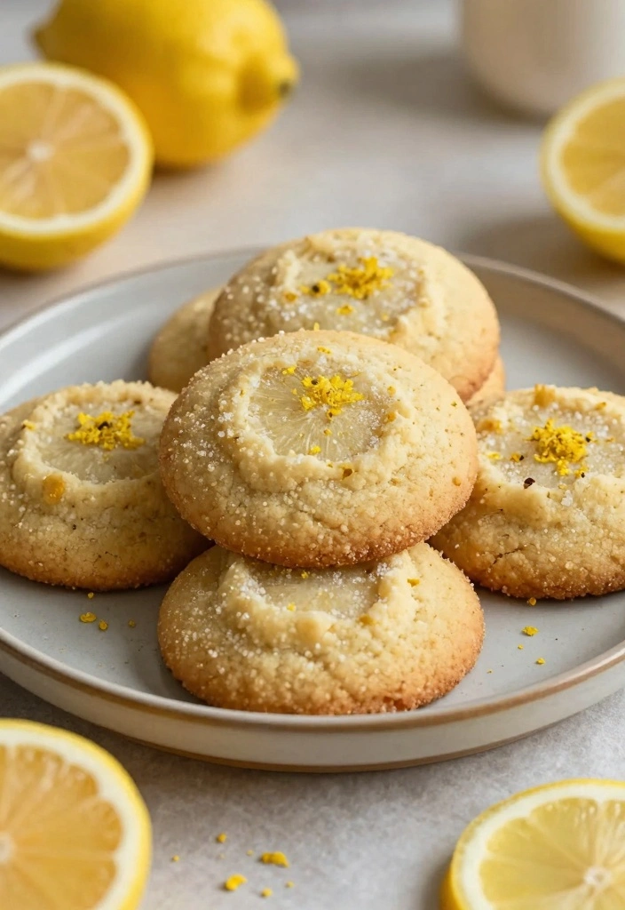 10 Dairy Free Cookie Recipes for Light Easy Baking - 7. Lemon Sugar Cookies