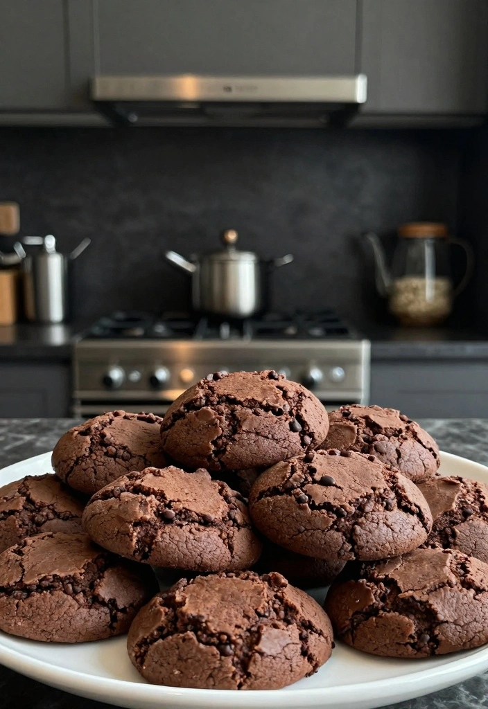 10 Dairy Free Cookie Recipes for Light Easy Baking - 8. Flourless Chocolate Cookies