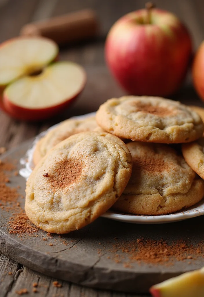 10 Dairy Free Cookie Recipes for Light Easy Baking - 9. Apple Cinnamon Cookies