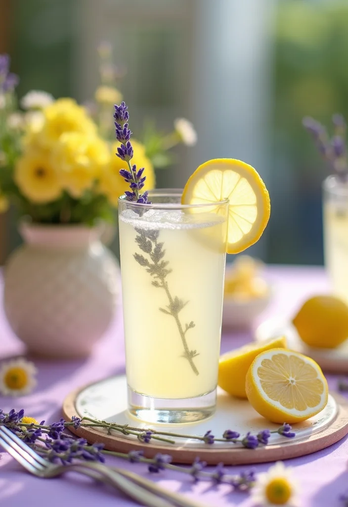 10 Fun Cocktail Recipes for Creative Weekend Mixing - 3. Lavender Lemonade Spritz