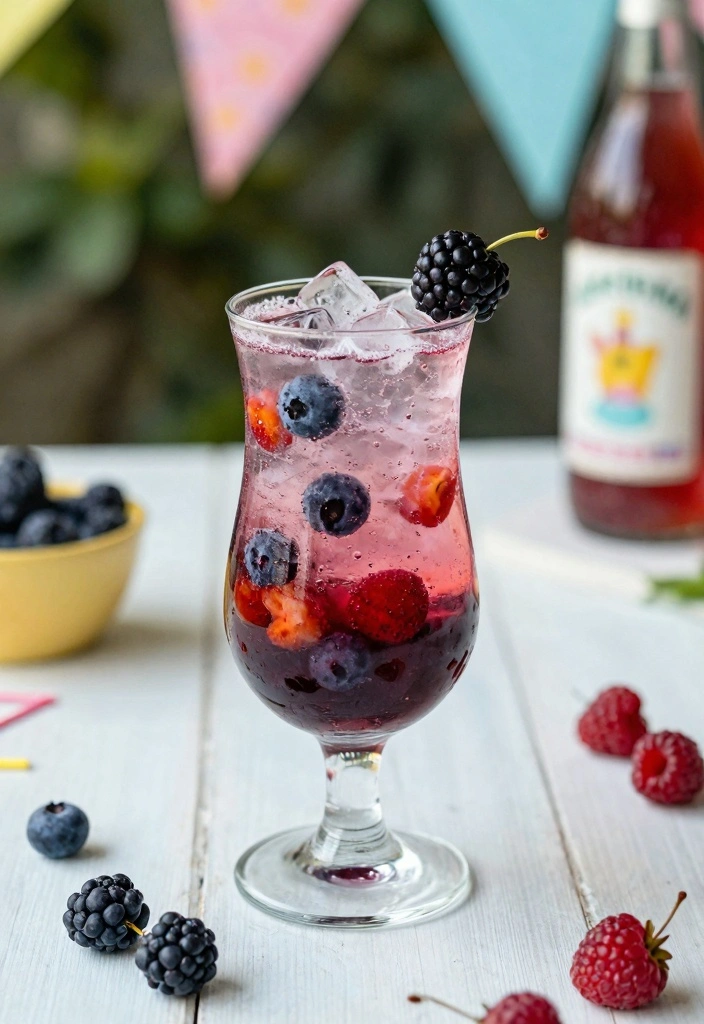 10 Fun Cocktail Recipes for Creative Weekend Mixing - 4. Berry Fizz Delight