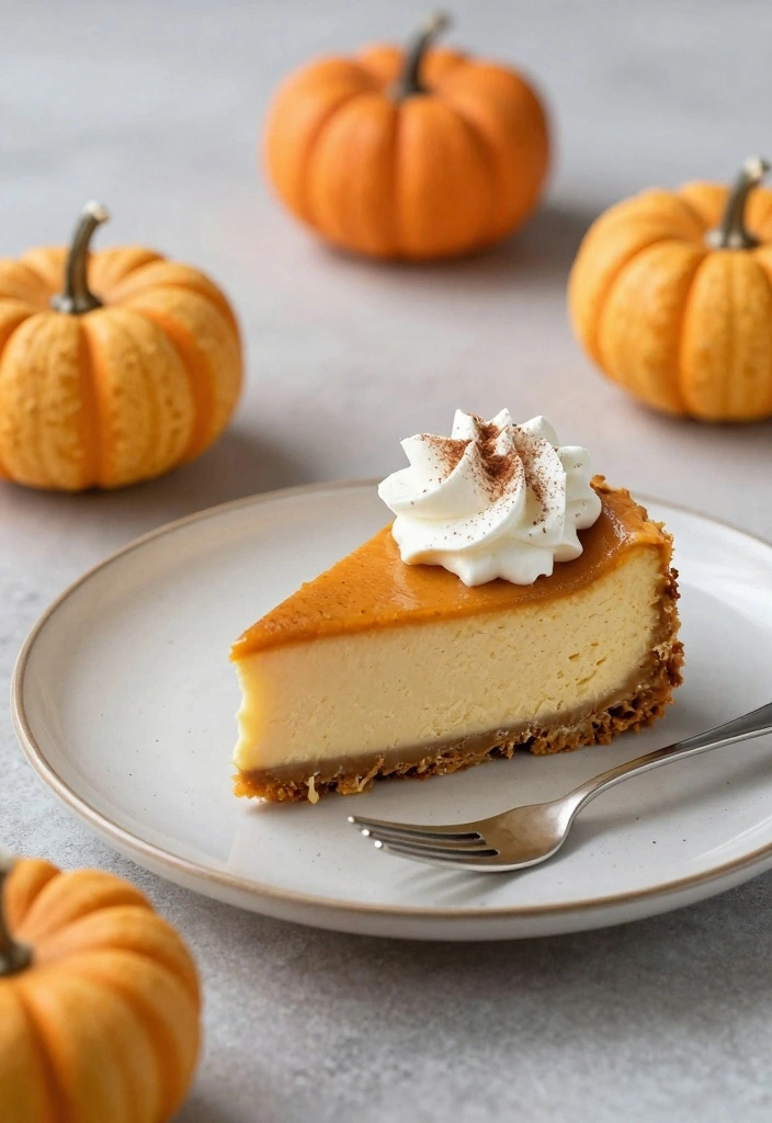 10 Gluten Free Pumpkin Baking Recipes for Cozy Fall Treats - 8. Pumpkin Cheesecake (Gluten-Free)