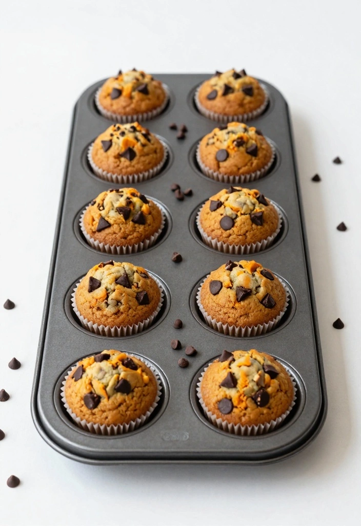 10 Gluten Free Pumpkin Baking Recipes for Cozy Fall Treats - 9. Pumpkin Chocolate Chip Muffins (Gluten-Free)