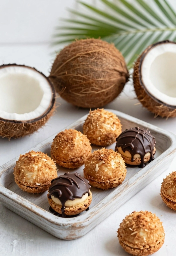 10 Low Carb Dessert Recipes for Light Sweet Cravings - 3. Coconut Macaroons
