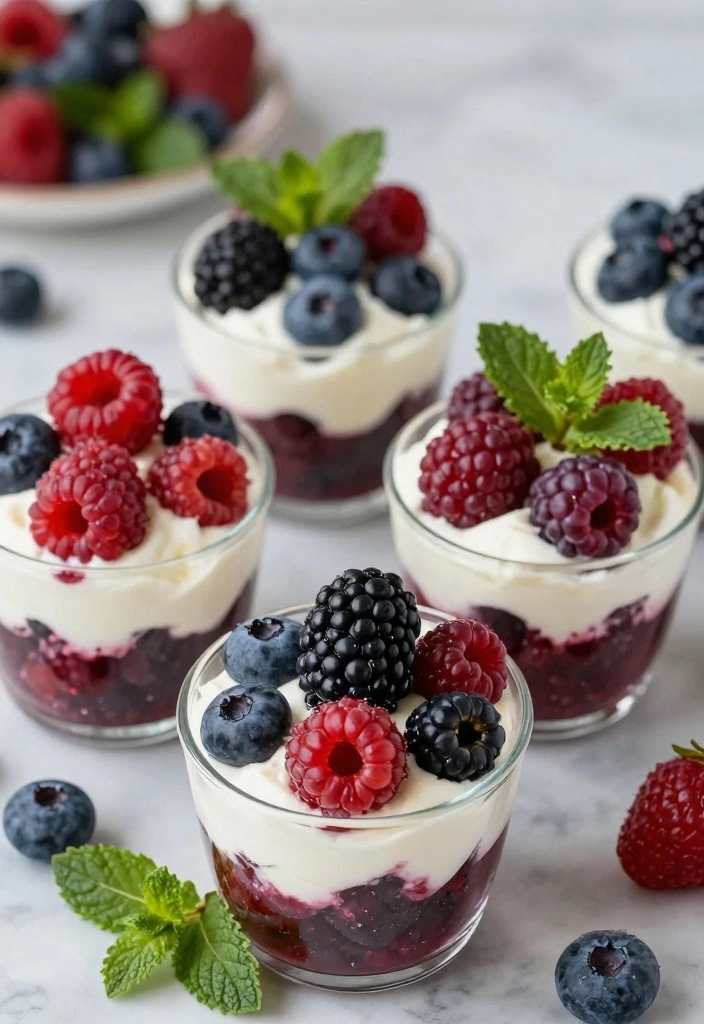 10 Low Carb Dessert Recipes for Light Sweet Cravings - 5. Berry Cream Cheese Delight
