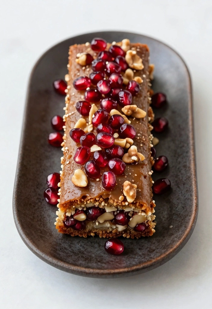 10 Mediterranean Baking Recipes for Light Flavorful Bakes - 10. Pomegranate and Nut Cake