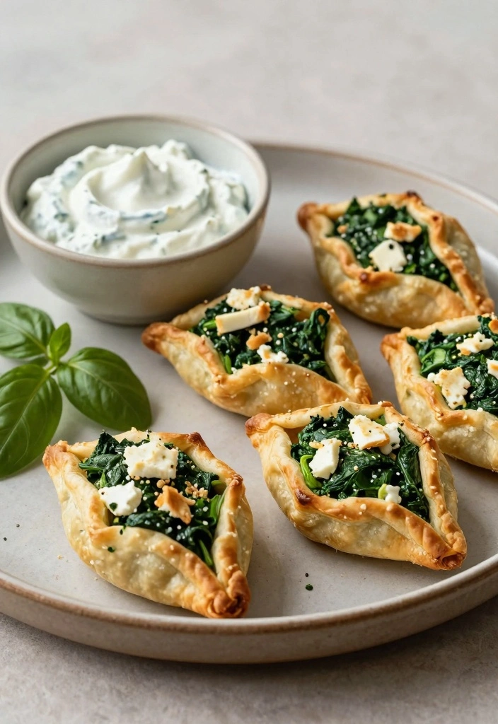 10 Mediterranean Baking Recipes for Light Flavorful Bakes - 3. Spinach and Feta Puff Pastry
