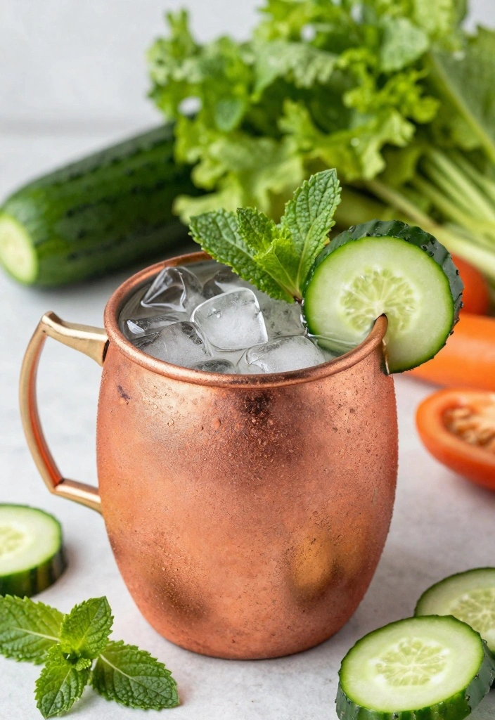 10 Mule Cocktail Recipes for Zesty Ginger Forward Drinks 6. Cucumber Mint Mule