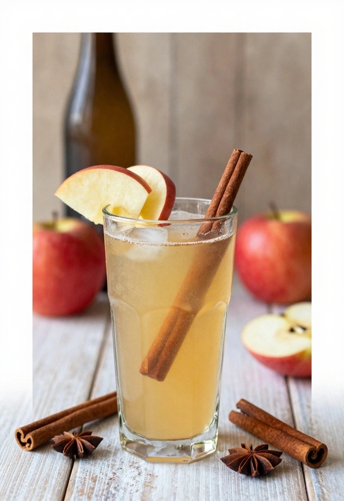 10 Non Alcoholic Cocktail Recipes for Fresh Flavorful Sips 56 10 Non Alcoholic Cocktail Recipes for Fresh Flavorful Sips - 6. Spiced Apple Cider Spritzer