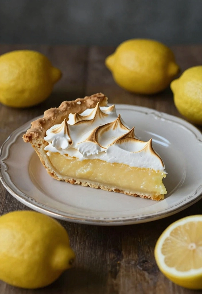 10 Old School Baking Recipes With Classic Nostalgic Flavor - 2. Vintage Lemon Meringue Pie