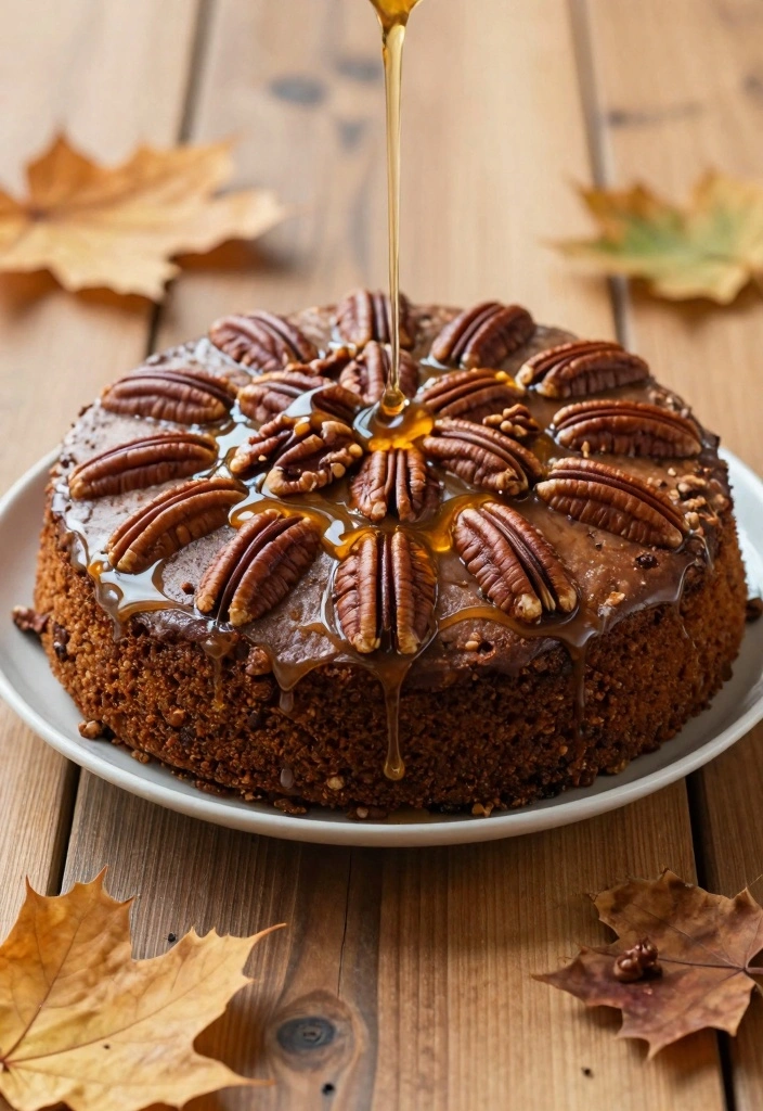 10 Self Rising Flour Cake Recipes for Fast Fluffy Results - 10. Maple Pecan Self Rising Flour Cake