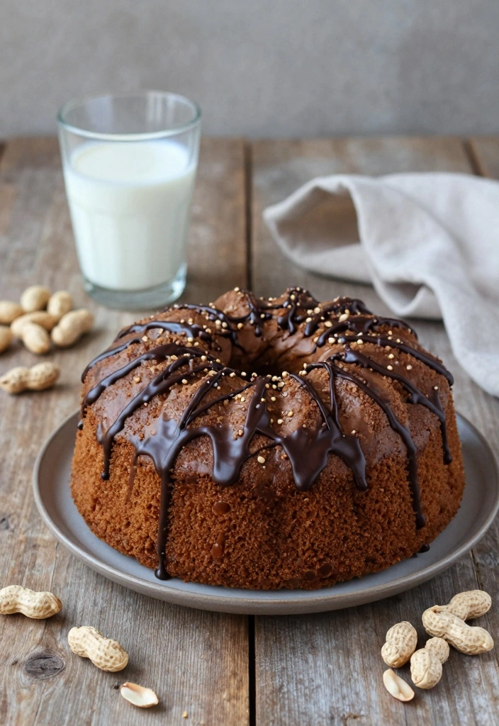 10 Self Rising Flour Cake Recipes for Fast Fluffy Results - 6. Peanut Butter Self Rising Flour Cake