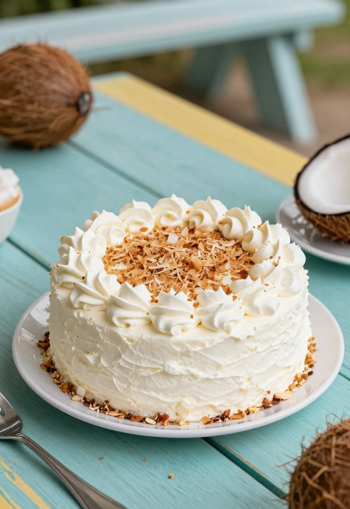 10 Slow Cooker Cake Mix Recipes for Hands Off Desserts - 4. Coconut Cream Cake
