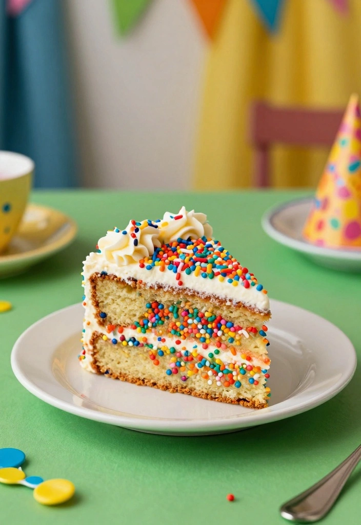 10 Slow Cooker Cake Mix Recipes for Hands Off Desserts - 6. Funfetti Cake