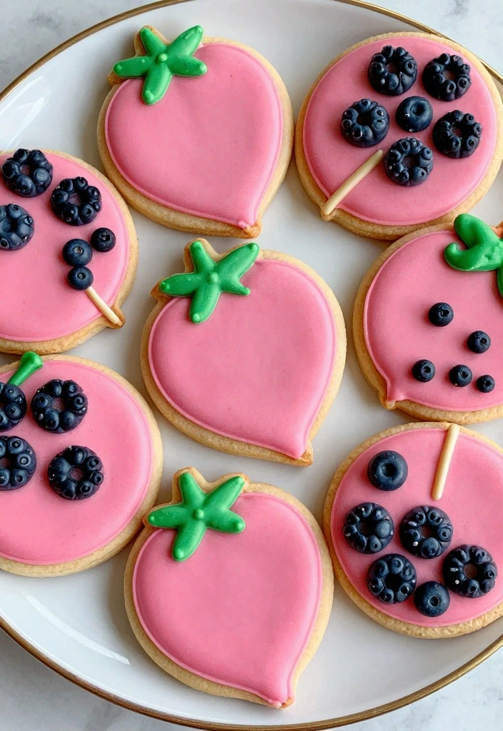 10 Valentine Cookie Recipes for Cute Fun Treats - 3. Berry Beet Sugar Cookies