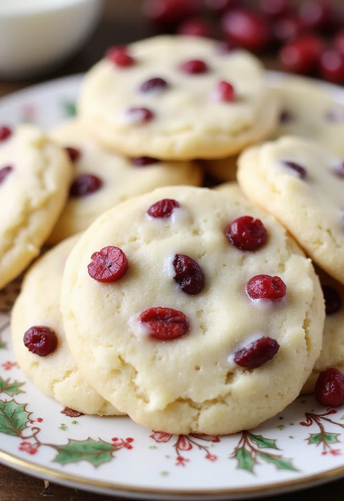 12 Best Christmas Cookie Recipes for Festive Sweet Baking - 11. White Chocolate Cranberry Cookies