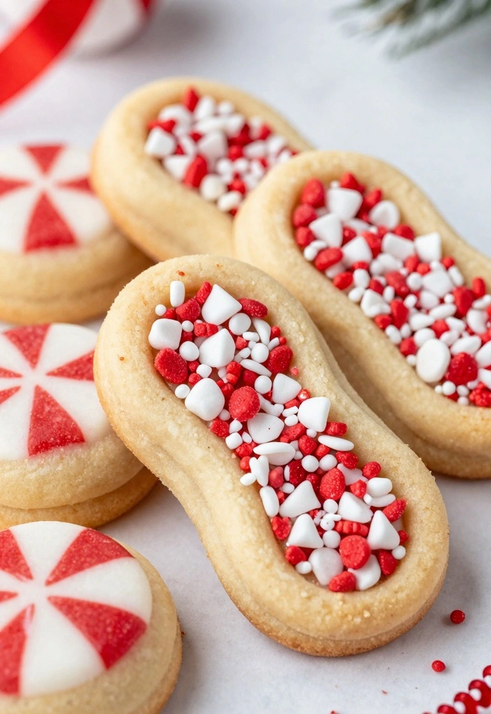 12 Best Christmas Cookie Recipes for Festive Sweet Baking - 4. Peppermint Thumbprint Cookies
