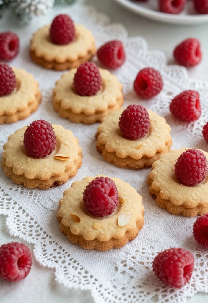 12 Best Holiday Cookie Recipes for Crowd Pleasing Treats 23 12 Best Holiday Cookie Recipes for Crowd Pleasing Treats - 3. Raspberry Almond Shortbread Cookies