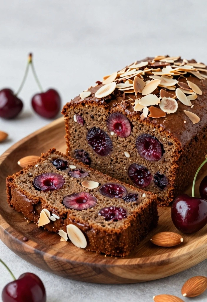 12 Best Summer Cake Recipes for Light Fresh Flavor - 10. Cherry Almond Coffee Cake