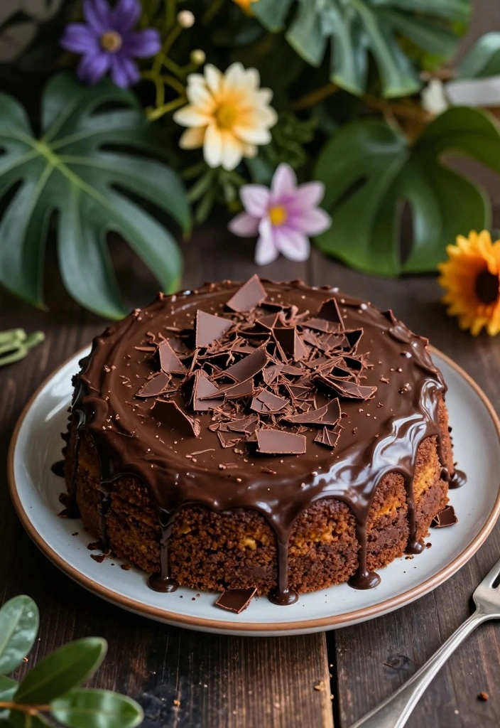 12 Best Summer Cake Recipes for Light Fresh Flavor - 12. Chocolate Zucchini Cake