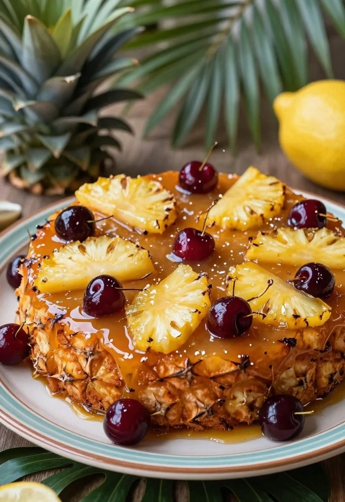12 Best Summer Cake Recipes for Light Fresh Flavor - 8. Tropical Pineapple Upside Down Cake