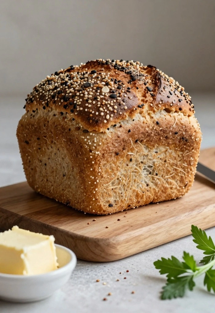 12 Bread Baking Recipes for Simple Fresh Homemade Loaves - 4. Seeded Multigrain Bread