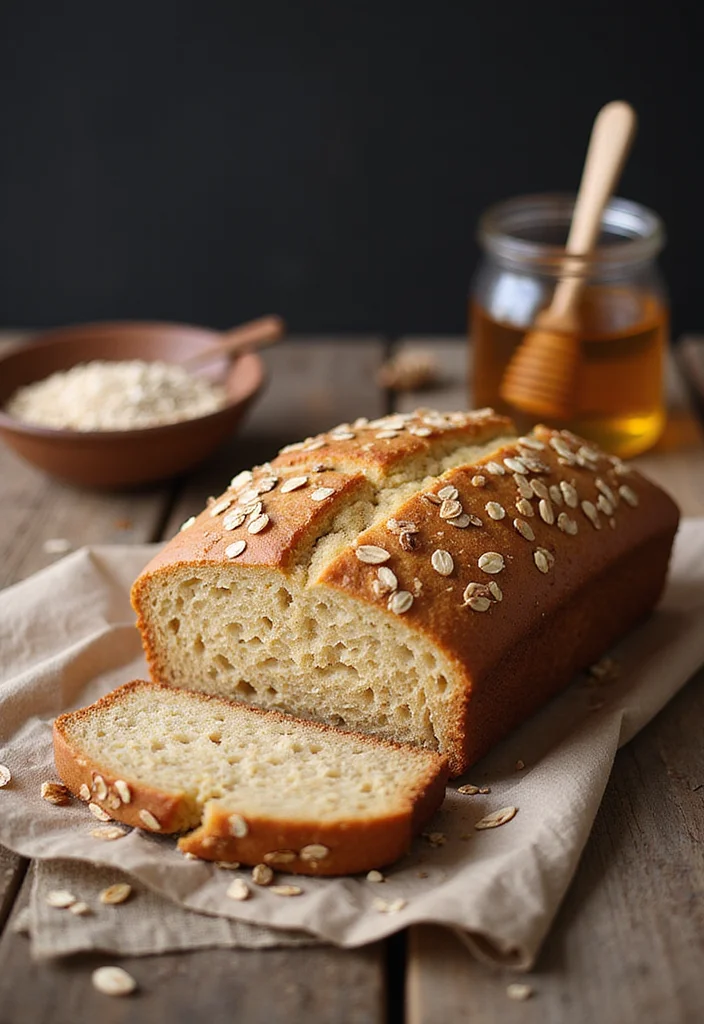 12 Bread Baking Recipes for Simple Fresh Homemade Loaves - 7. Honey Oat Bread