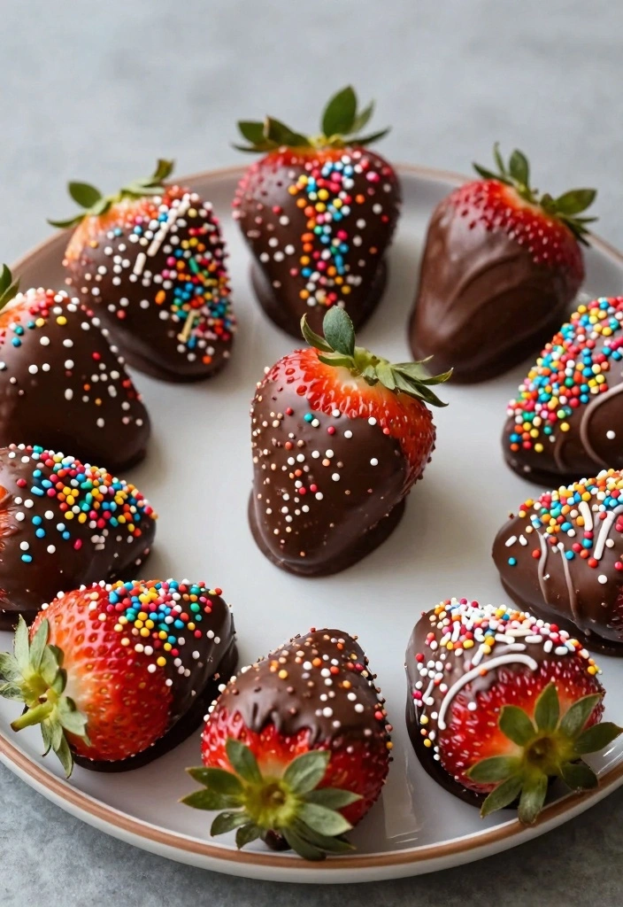 12 Dessert Recipes for Kids With Fun Easy Ideas - 9. Chocolate-Dipped Strawberries