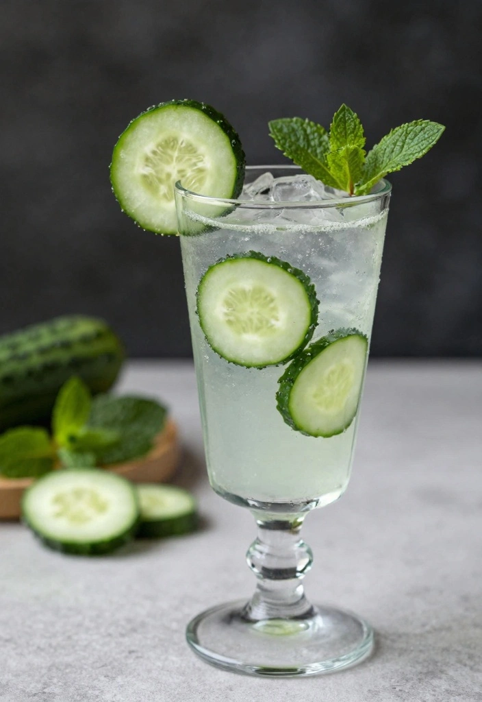 12 Easy Cocktail Recipes for Simple Refreshing Drinks - 4. Cucumber Mint Cooler