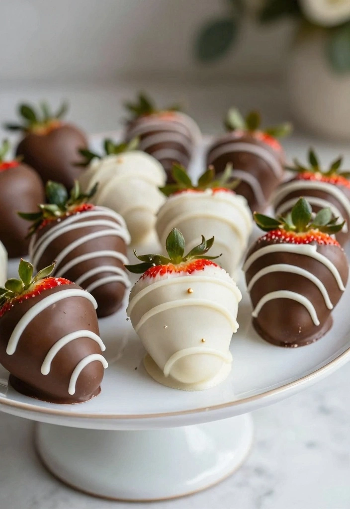 12 French Dessert Recipes for Elegant Simple Baking - 5. Chocolate Covered Strawberries