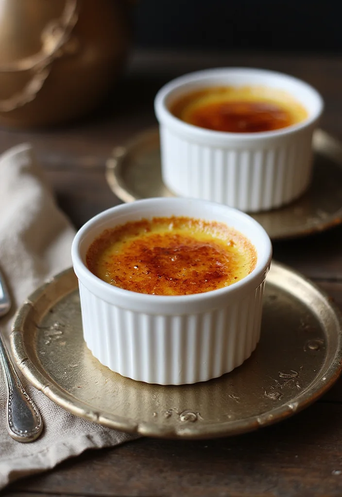 12 French Dessert Recipes for Elegant Simple Baking - 6. Crème Brûlée